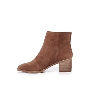 Madewell The Pauline Boots in Suede, Size 6.5